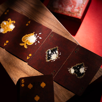 【Cold Foil】Epiphyllum V2 Floral Playing Cards