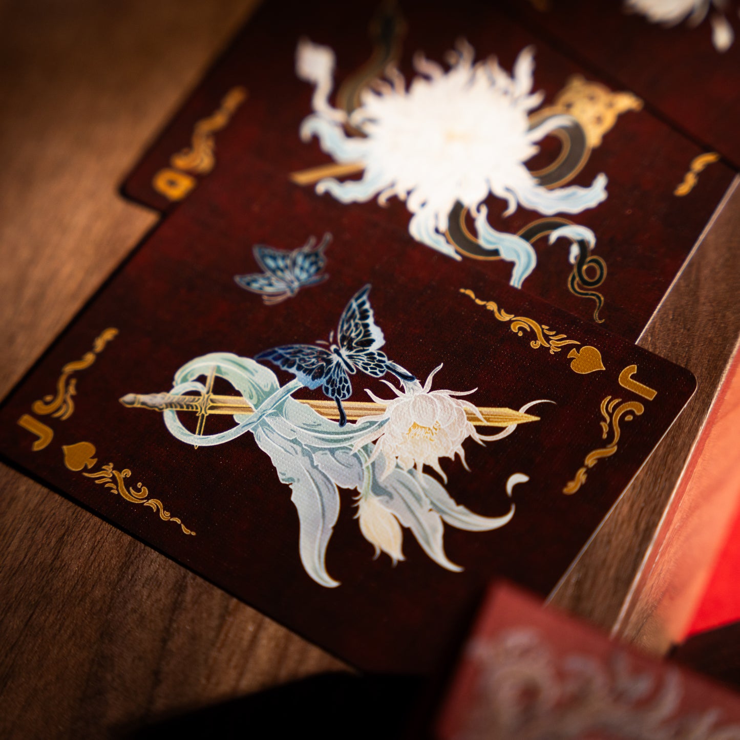【Cold Foil】Epiphyllum V2 Floral Playing Cards