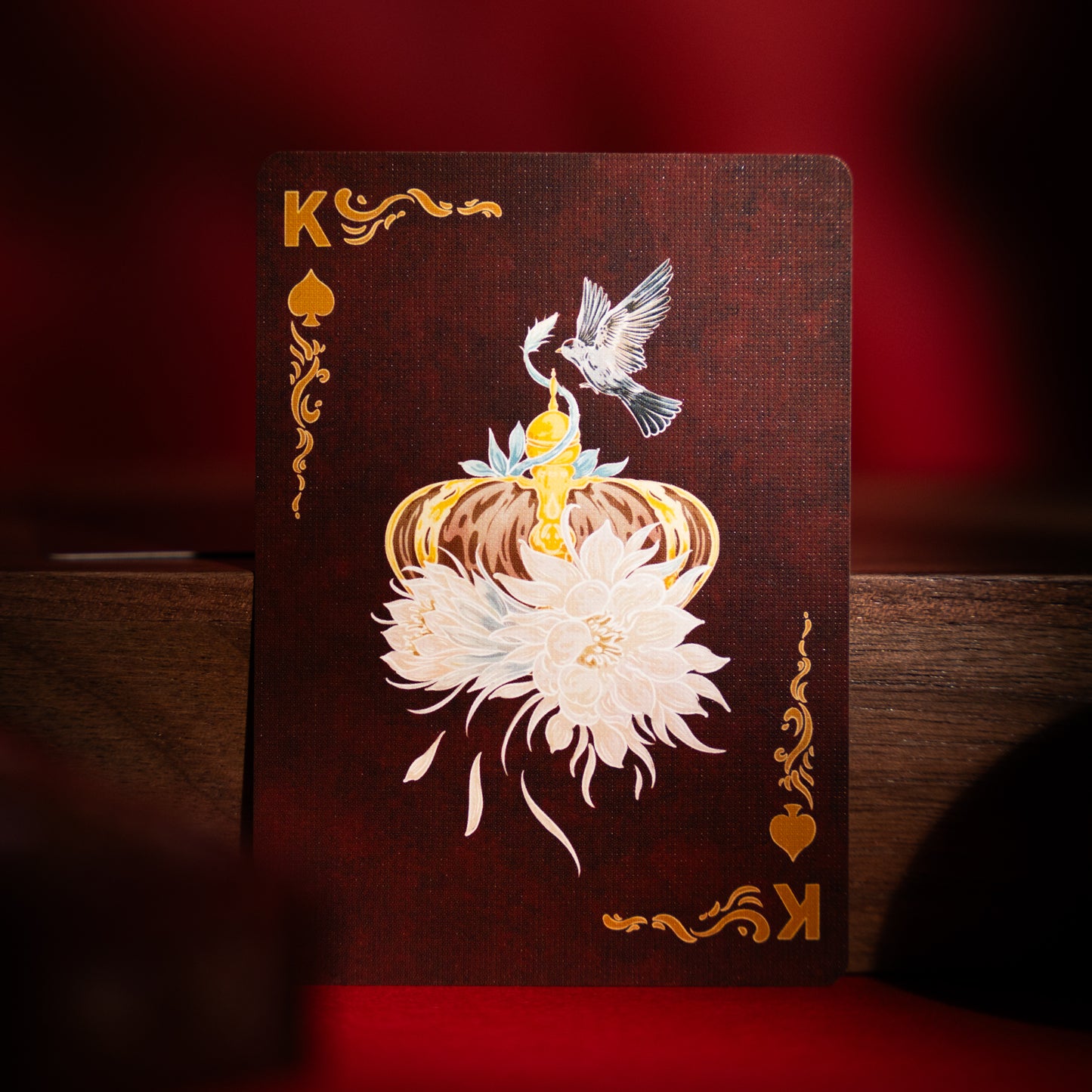 【Cold Foil】Epiphyllum V2 Floral Playing Cards