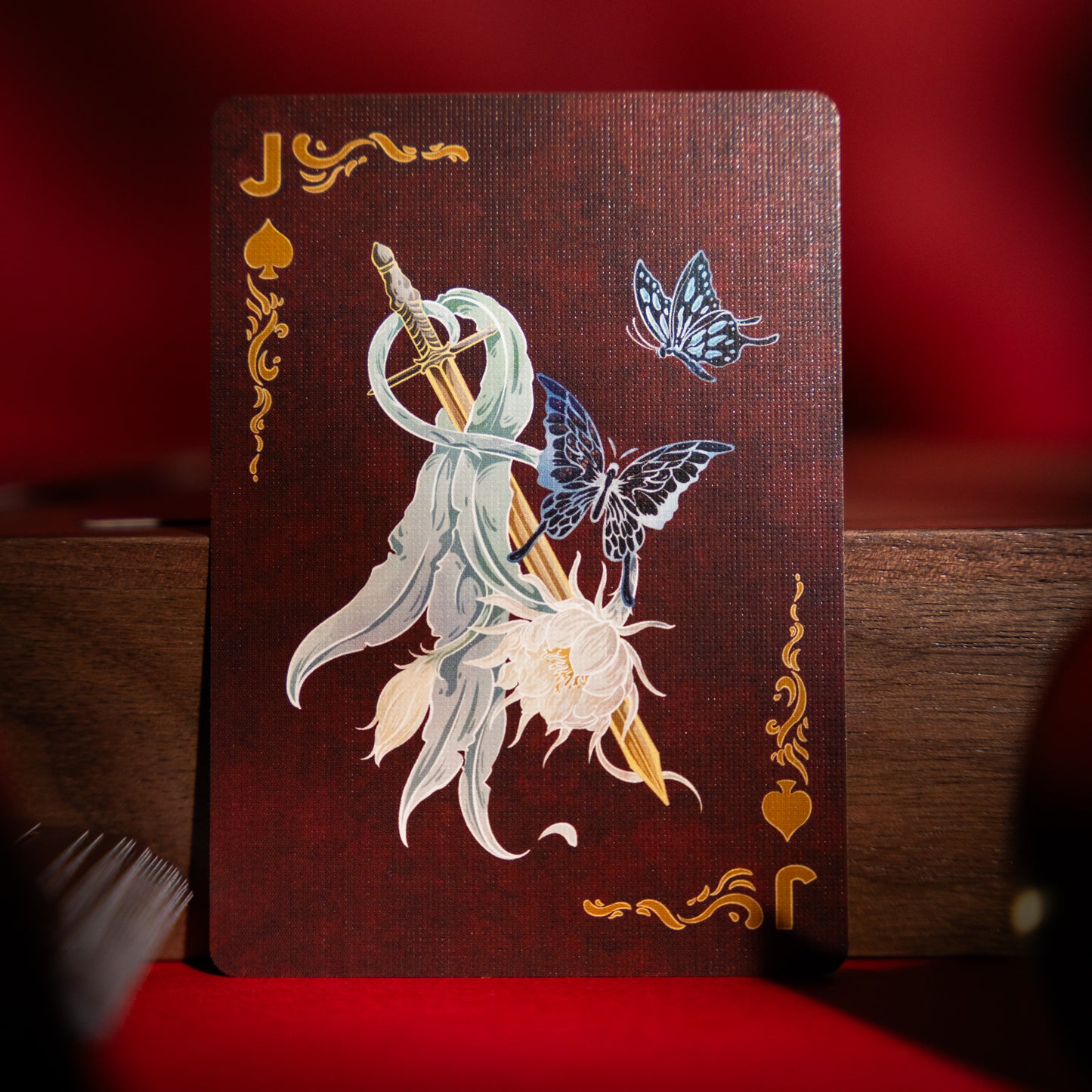 【Cold Foil】Epiphyllum V2 Floral Playing Cards