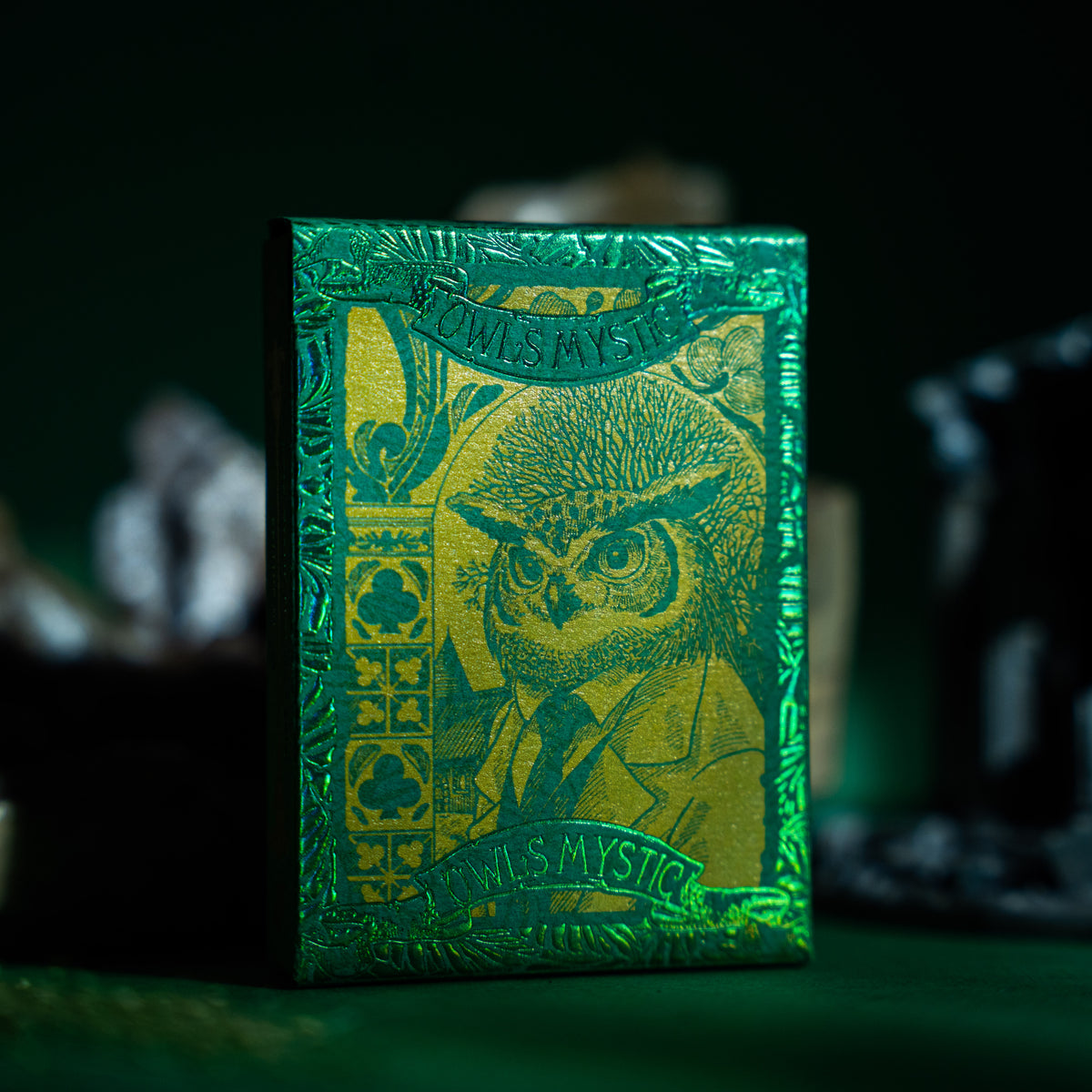 Mystic Owls Green Special Edition tuck box