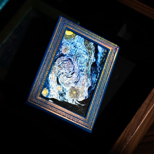 The Starry Night playing cards edition