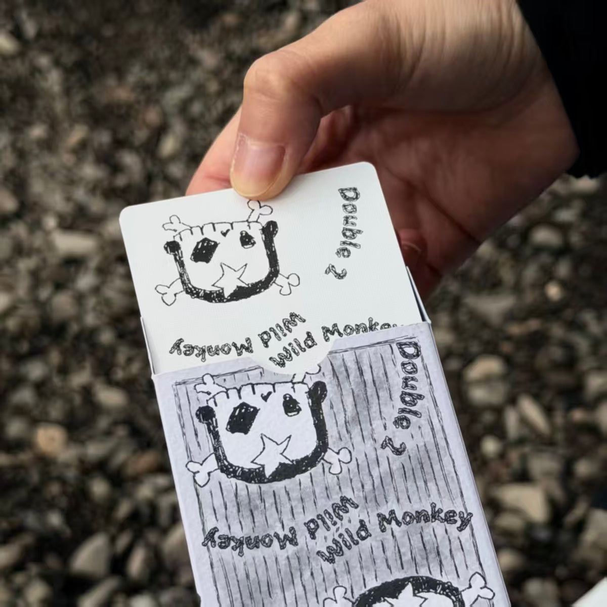 Wild Monkey Playing Cards deck and tuck box